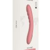 Svakom Ava Neo Rechargeable Silicone Vibrator with Remote Control - Peach Pink