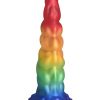 Creature Cocks Magic Rider Unicorn Silicone Dildo - Rainbow