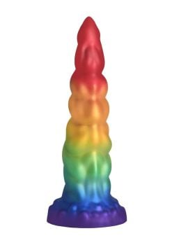 Creature Cocks Magic Rider Unicorn Silicone Dildo - Rainbow