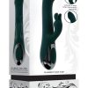 Rabbit Tap Tap Rechargeable Silicone Dual Vibrator - Green