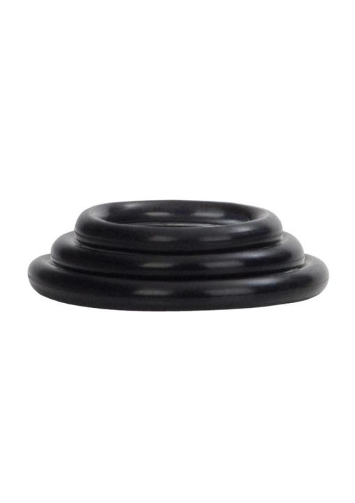 Silicone Support Rings Medium Large And Extra Large Black - Image 4