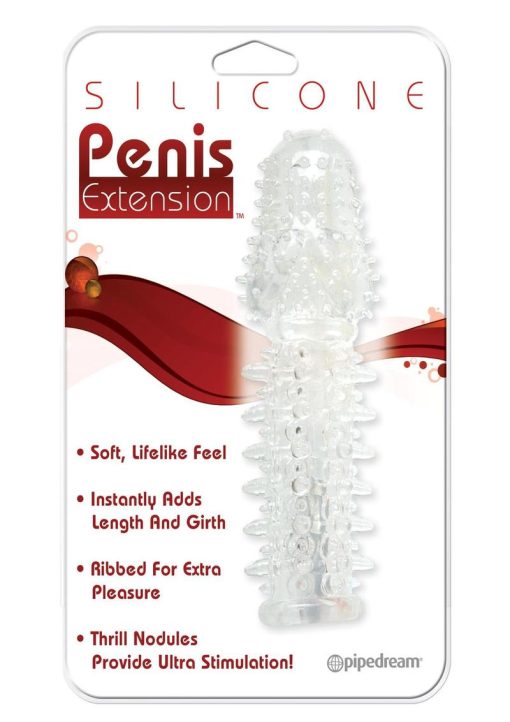 Silicone Penis Extension 5.5 Inch Clear - Image 2