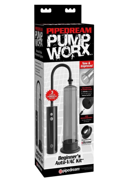 Pump Worx Beginners Auto Vac Penis Pump Kit - Image 2