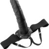 Fetish Fantasy Hollow Adjustable Strap On 8 Inch Black - Image 3