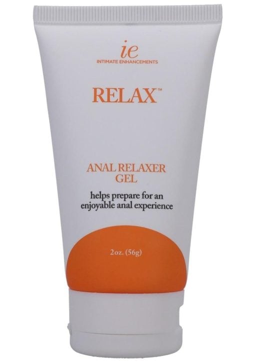 Relax Anal Relaxer For Everyone Waterbased Lubricant 2 Ounce Bulk