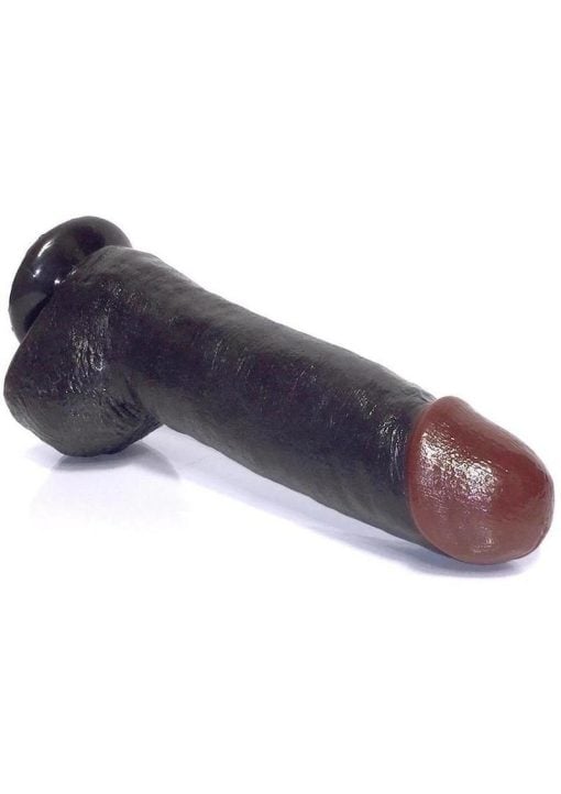 Rascal Chi Chi Larue's Black Balled Massive Cock Waterproof Black 12 Inch - Image 3