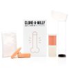 Clone-A-Willy Plus Balls Silicone Dildo Molding Kit with Bullet Vibrator and Remote Control - Vanilla