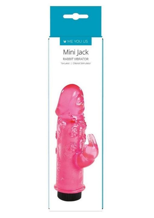Minx Mini Jack Rabbit Vibe Pink 5 Inch - Image 2