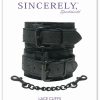 Midnight Wrist Lace Cuffs Black - Image 2