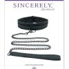 Midnight Lace Collar And Leash Set Black - Image 2