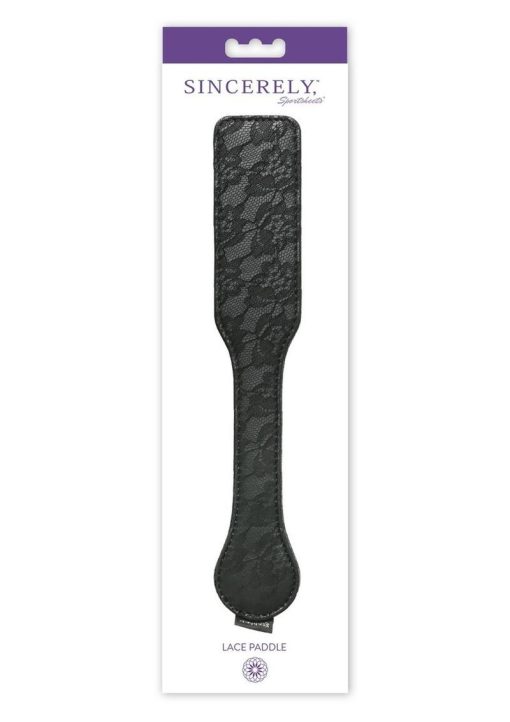 Midnight Lace Paddle Black 12 Inch - Image 2
