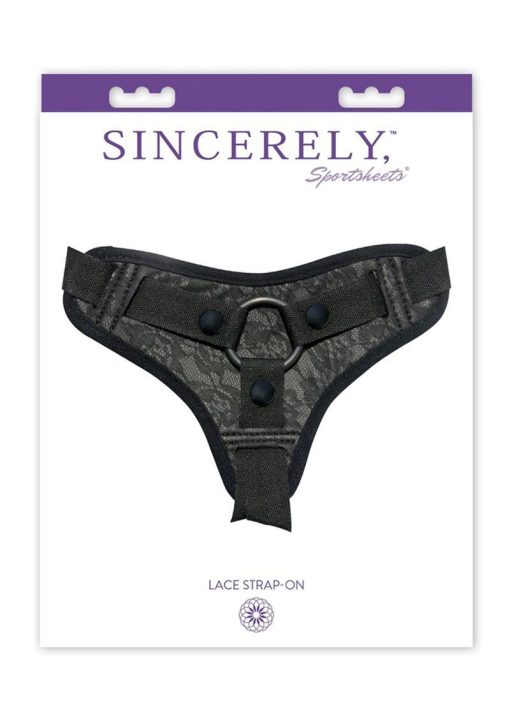 Midnight Lace Strap On Harnes Black - Image 2