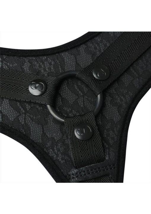 Midnight Lace Strap On Harnes Black - Image 4