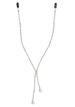 Sincerely Teardrop Nipple Clips 18in - Silver