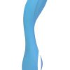 Wonderlust Serenity Rechargeable Silicone Vibrator - Blue