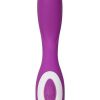 Wonderlust Serenity USB Rechargeable Silicone Vibe Waterproof Purple - Image 4