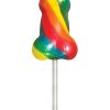 Rainbow Pecker Pops Display (72 per bowl)