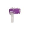 Ring True Cock Ring Set Clear And Purple - Image 3