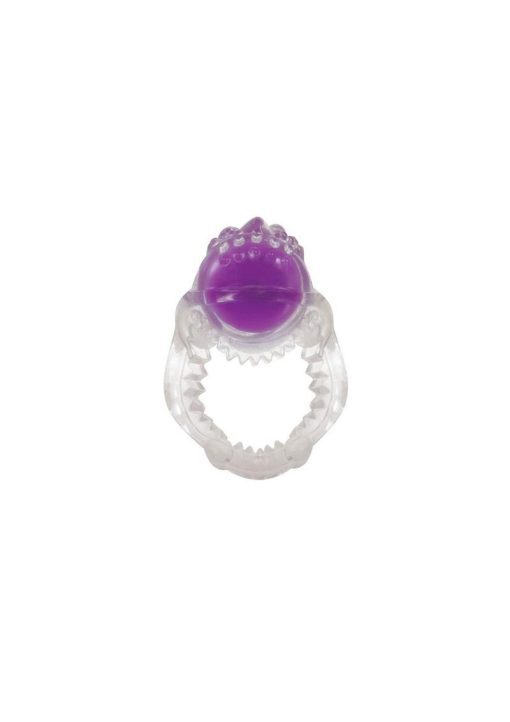 Ring True Cock Ring Set Clear And Purple - Image 4