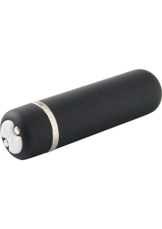 Nu Sensuelle Joie Rechargeable Silicone Bullet - Black