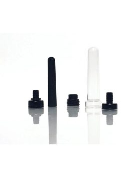 Boneyard The Skwert Silicone Douche Adaptor Kit Set of 5 Pieces - Black