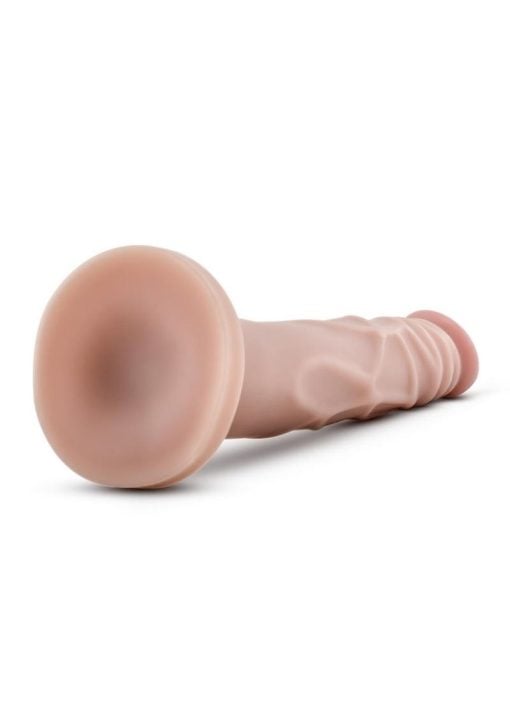 Au Naturel Ronnie Sensa Feel Dildo With Suction Cup Flesh 7.75 Inches - Image 3