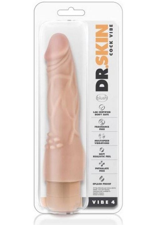 B Yours 04 Realistic Vibrator Waterproof Beige 8 Inch - Image 2