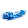 B Yours Vibe 06 Realistic Vibrating Jelly Dong Waterproof Blue 9 Inch - Image 4