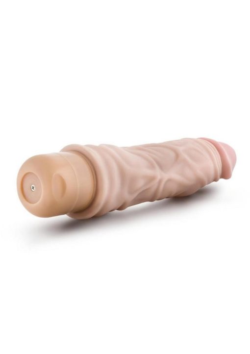 Dr. Skin Cock Vibe 10 Realistic Vibrator Waterproof Natural 8.5 Inch - Image 4