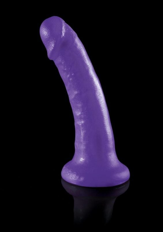 Dillio Realistic Slim Dildo 6in - Purple