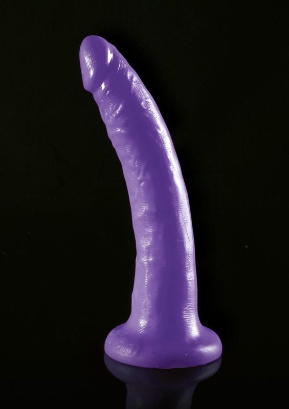 Dillio Realistic Slim Dildo 7in - Purple