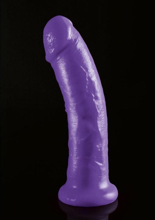 Dillio Realistic Dildo 8in - Purple