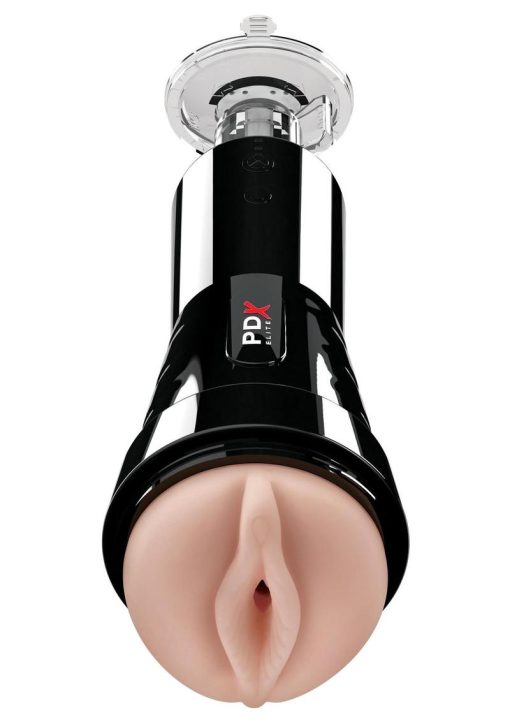 elite cock compressor vibrating stroker with airbag technology - Image 3