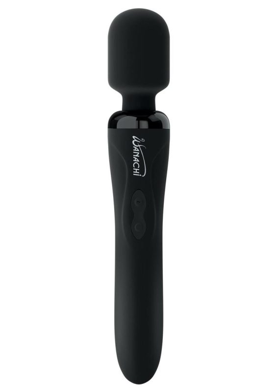 Wanachi Body Recharger Silicone Rechargeable Wand - Black