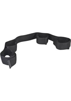 Lux Fetish Bondage Buddy Ankle and Wrist Restraints - Black