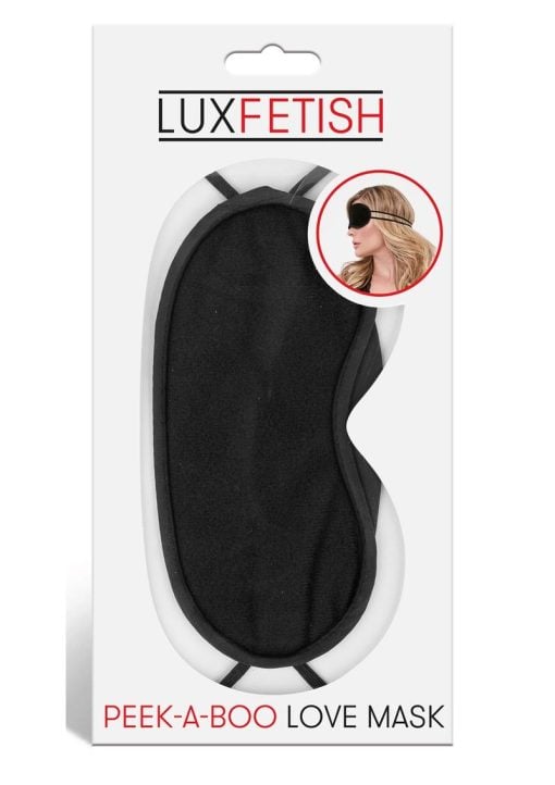 Lux F Peek A Boo Love Mask Black - Image 2