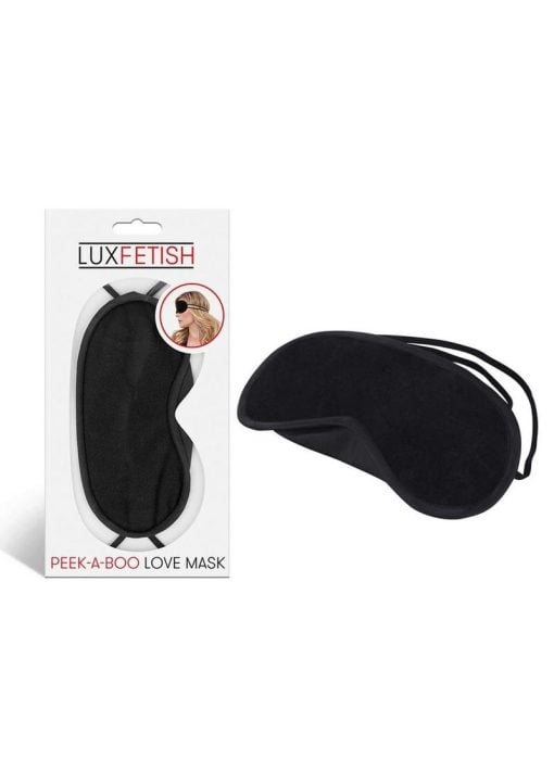 Lux F Peek A Boo Love Mask Black - Image 3