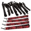 Scandal 8 Points Of Love Bed Restraint Black/Red