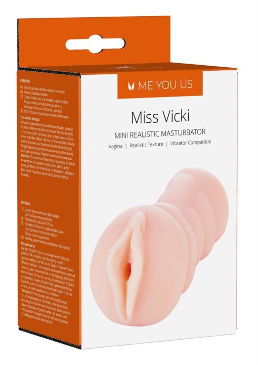 Linx Mini Vicki Mini Realistic Masturbator - Pussy - Vanilla - Image 2