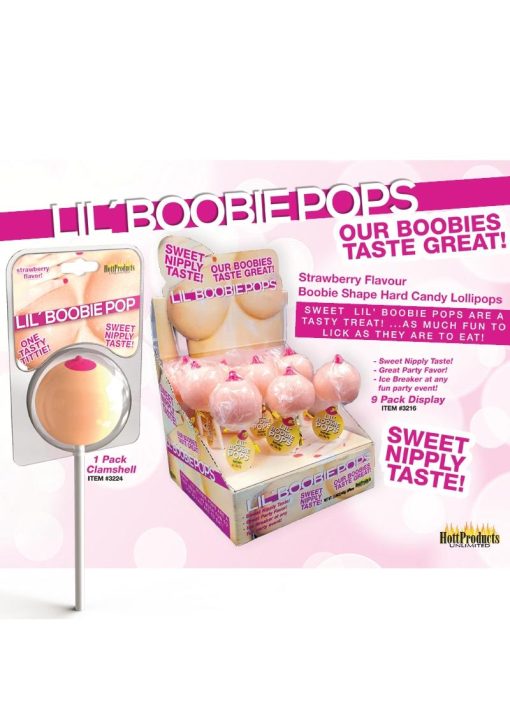 Lil` Boobie Pops (9pc Counter Display)