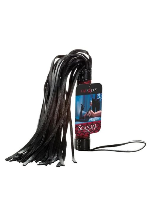 Scandal Flogger With Tag Waterproof Black And Red - Image 2