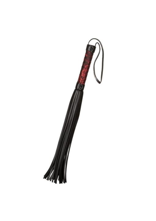 Scandal Flogger With Tag Waterproof Black And Red - Image 4