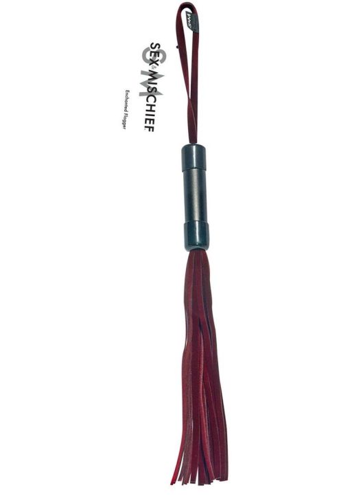 Sex And Mischief Enchanted Flogger Black 18.5 Inch - Image 2