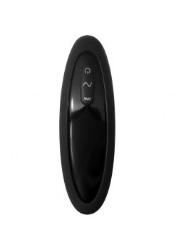 Anal Fantasy Elite Silicone Rechargeable P-Motion Massager Waterproof - Black