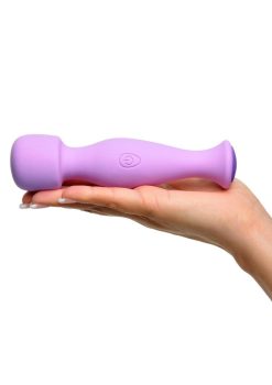 Fantasy For Her Silicone Body Massage Her Rechargeable Waterproof 6.25in - Purple