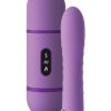 Fantasy For Her Silicone Love Thrust Her Dildo with Remote Control 12in - Purple