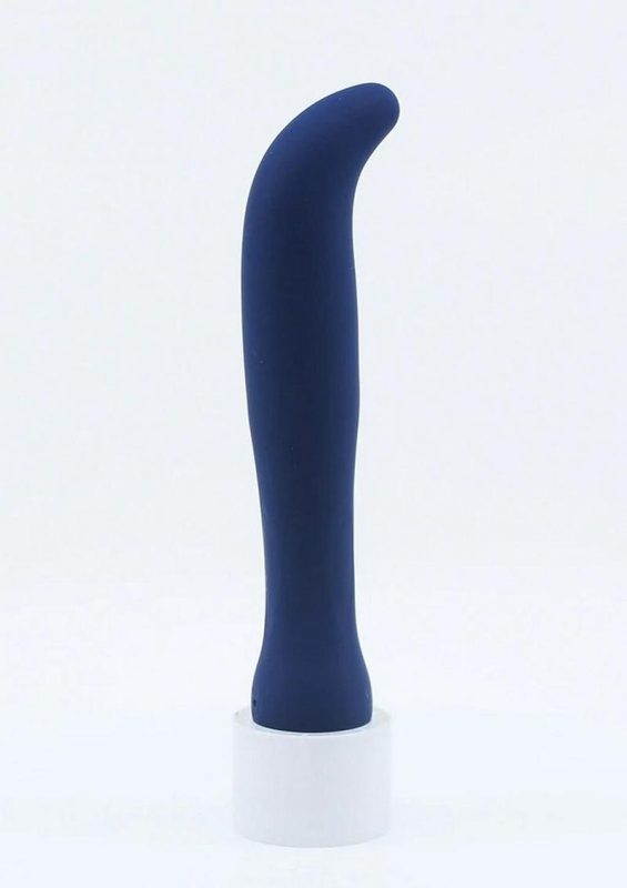 Nu Sensuelle Baelii Rechargeable Silicone G-Spot Vibrator - Navy Blue