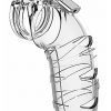 Man Cage By Shots Chastity 05 Clear 5.5 Inch - Image 2