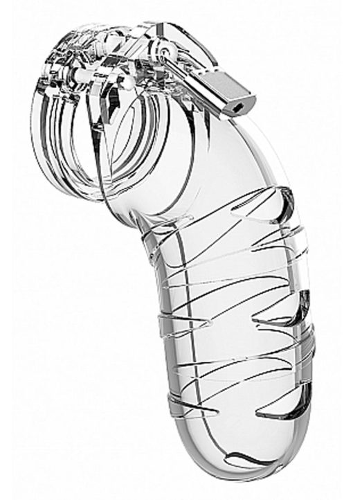 Man Cage By Shots Chastity 05 Clear 5.5 Inch - Image 2