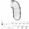 Man Cage By Shots Chastity 05 Clear 5.5 Inch - Image 3